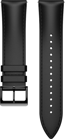 Ремінець Mobvoi 24mm Leather Watch Band Tuxedo Black for TicWatch Pro 5 1234296 фото