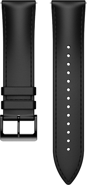 Ремешок Mobvoi 24mm Leather Watch Band Tuxedo Black for TicWatch Pro 5 1234296 фото